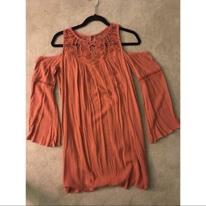 Off the shoulder lace dress